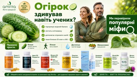 Огірок здивував навіть учених? Факти та міфи