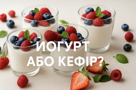 Осінь 2025: Йогурт чи кефір — що корисніше