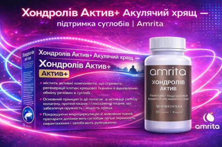 Хондролів Актив Amrita &ndash; підтримка суглобів