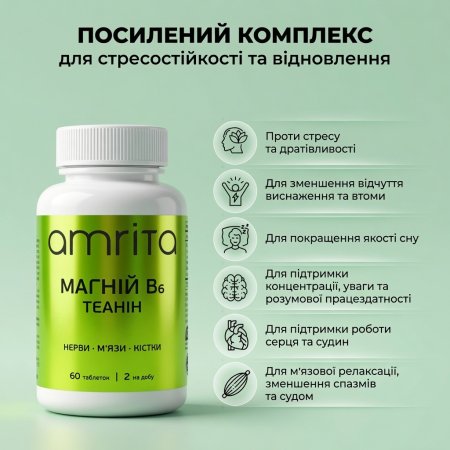 Магній B6 Теанін склад