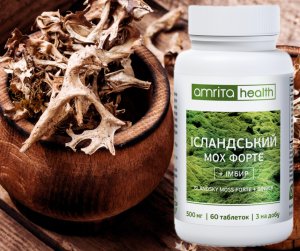 Набор Сезонная профилактика. Исландский мох+ Имбирь, 60 таблеток