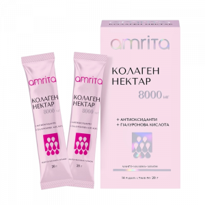 Коллаген Нектар 8000 мг Amrita с гиалуроновой кислотой и антиоксидантами