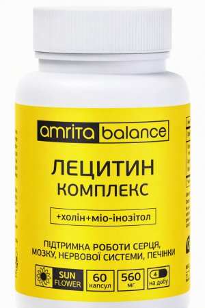 Лецитин Комплекс холін+міо-інозитол, 60 капс