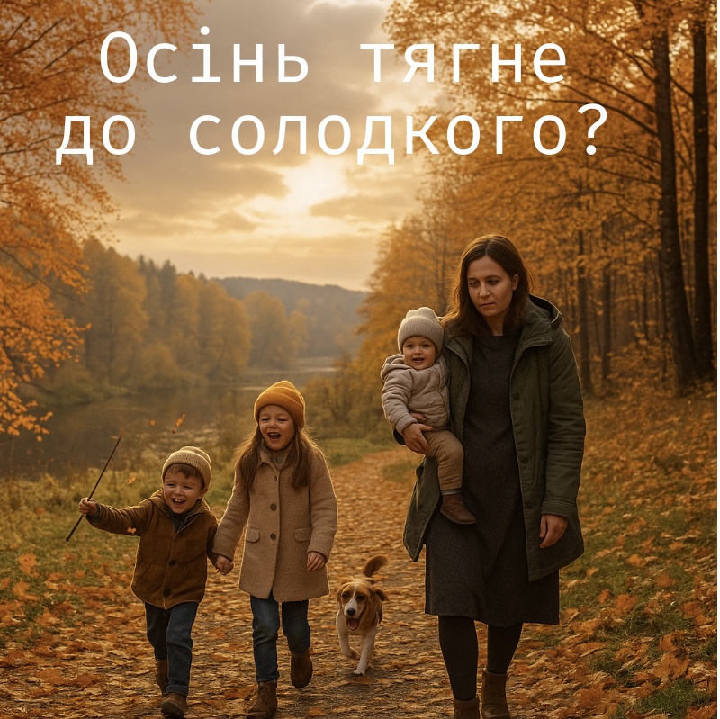 Осінь і мозок просять солодке | поради Amrita