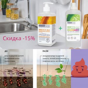 Набор «Чистый дом». Скидка  от 5%(при первой покупке )до 20%