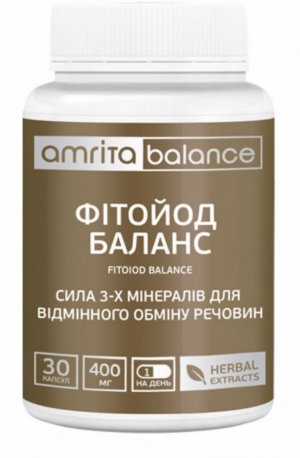 Фитойод Баланс (Fitoiod balance) 400 мг 30 капсул