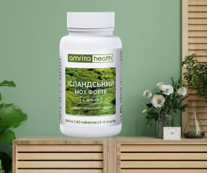 Исландский мох + Имбирь, защита от насморка и кашля, 60 таблеток