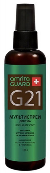 G21 мультиспрей для тела,100 мл G21 мультиспрей для тела,100 мл