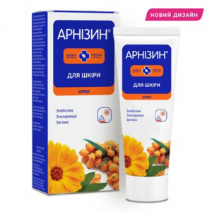 Арнизин, крем-бальзам для кожи 70 г. Раны, ожоги, трещины
