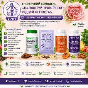 Правильне схуднення 2 єтап: підтримка травлення, очищення кишківника та м’яке відновлення мікробіому