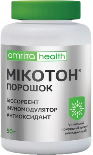 Микотон Original Амрита XL( меланин + хитин+ b глюканы)- уникальный биосорбент