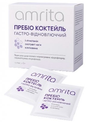Пребио Коктейль от Amrita – Натуральный пребиотик для здоровья кишечника